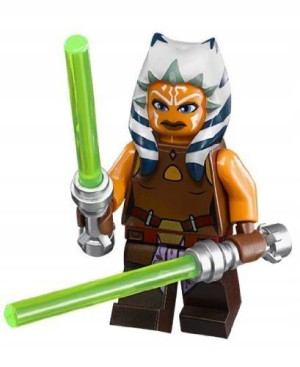 Ahsoka Tano Figurka Star Wars + Obrazek Lego