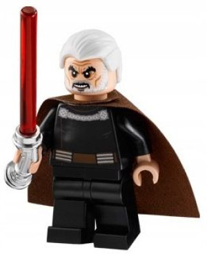 Hrabia Duku Dooku Klocki Star Wars + Karta Lego