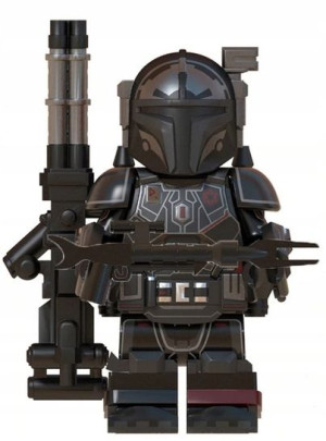 Mandalorian Heavy Armor Star Wars + Karta Lego