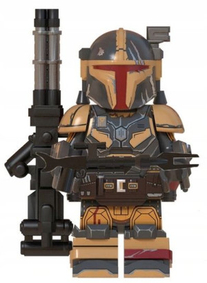 Mandalorian Heavy Armor Star Wars + Karta Lego