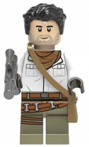 Poe Dameron Star Wars + Karta Lego