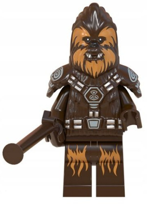 Tarrful Wookiee Star Wars + Karta Lego