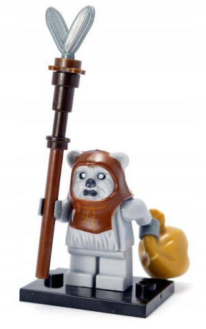 Ewok Chief Chirpa Klocki Star Wars + Karta Lego