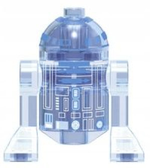R2 D2 Astromech Robot Star Wars + Karta Lego