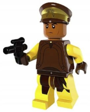 Naboo Security Guard Star Wars + Karta Lego