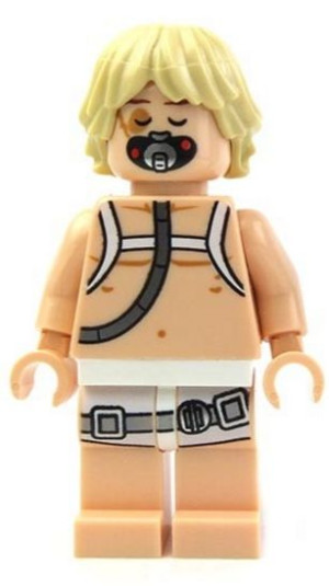 Luke Skywalker Star Wars + Karta Lego