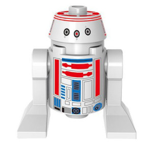 Rs-d8 Astromech Robot Star Wars + Karta Lego