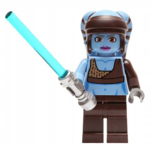 Aayla Secura Klocki Minifigurka Wars +obrazek Lego