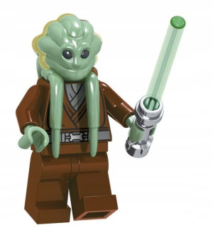 Kit Fisto Minifigurka Klocki Wars+obrazek Lego