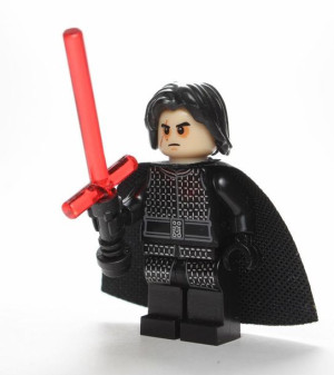 Kylo Ren Minifigurka Star Wars + Obrazek Lego