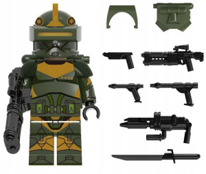 Klon 3291st Forest Combat Battalion + Karta Lego