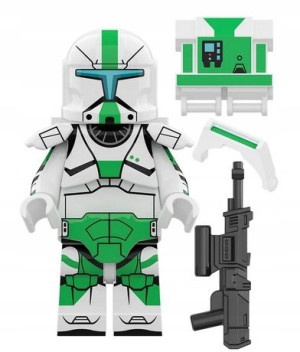 Fixer Klon Minifigurka Klocki Wars + Obrazek Lego