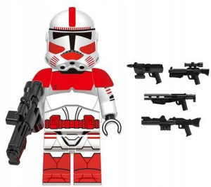 Coruscant Guard Trooper Klon Star Wars+ Karta Lego