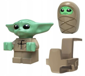 Yoda Mały Minifigurka Klocki + Obrazek Lego