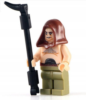 Malakili Jabba Rancor Star Wars + Obrazek Lego