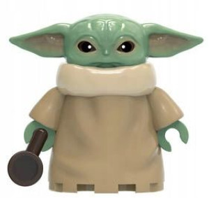 Yoda Mandalorian Figurka Klocki Star Wars Figurka