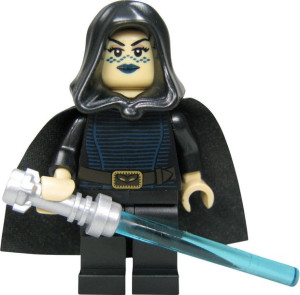 Barriss Offee Minifigurka Star Wars + Obrazek Lego