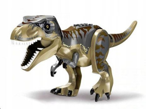 T Rex Tyranozaurus Dinozaury Klocki+obrazek Lego