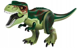 T Rex Tyranozaurus Dinozaury Klocki+obrazek Lego