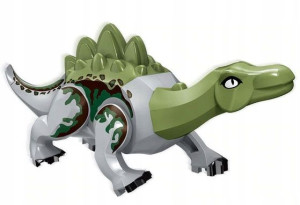 Stegosaurus T Rex Dinozaur Klocki Nowe