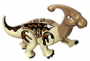 Parasaurolophus T Rex Dinozaur Klocki Nowe