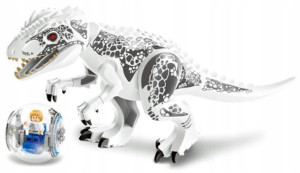 Rex Indominus Dinozaury+ Kula Jurassic World Z Pl