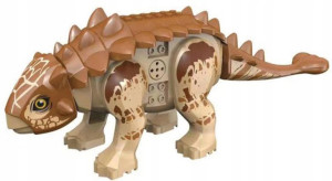 Dinozaur Ankylozaur Jurassic Figurka Klocki Nowe