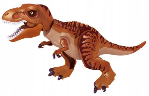 T Rex Indominus Dinozaury 28cm Figurka Klocki