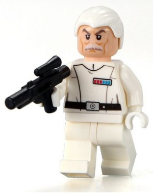 Wullf Yularen Admirał Star Wars + Karta Lego