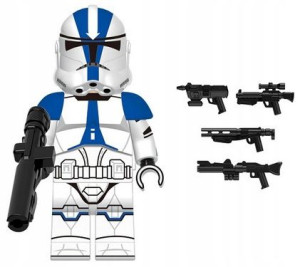 Klon 501th Legion Sergeant Star Wars +obrazek Lego