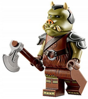 Gamorrean Jabba Figurka Star Wars + Obrazek Lego