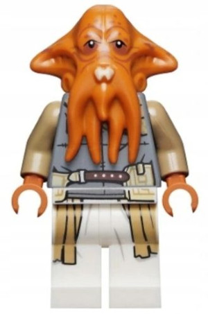 Quarren Minifigurka Star Wars + Obrazek Lego
