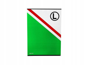 Legia Warszawa oryginalny blok rysunkowy