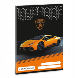 Lamborghini zeszyt w kratkę oryginał 1251
