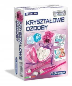 Zestaw KRYSZTAŁOWE OZDOBY BIŻU 50070 Clementoni