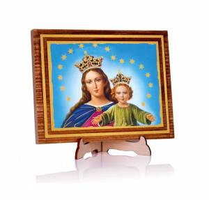 Matka Boża Wspomożycielka - Obraz na desce