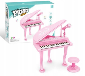 Pianino dla dzieci mikrofon nauka gry karaoke mp3