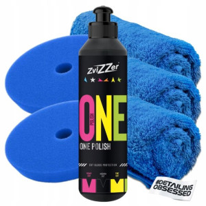 ZviZZer ONE POLISH zestaw do ONE STEP Pasta + PADY