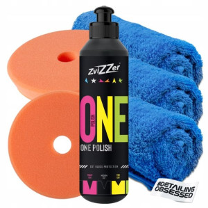 ZviZZer ONE POLISH zestaw do ONE STEP Pasta + PADY