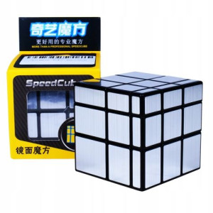 KOSTKA QiYi MIRROR 3x3 Asymetryczna Srebrna