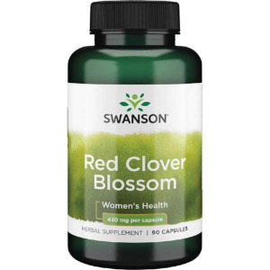 Swanson Red Clover Blossom 430mg 90kaps Kobieca Kondycja