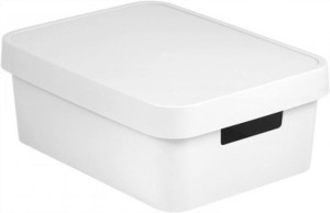 Curver 229282 pojemnik INFINITY biały 11L z przykr