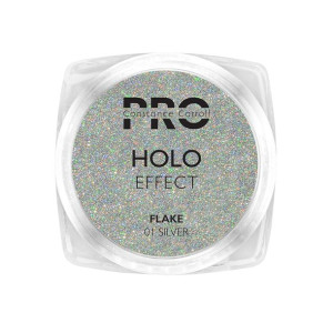 Pyłek do stylizacji Holo Effect 01 Flake Silver