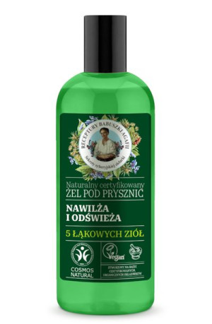BABUSZKA AGAFIA Naturalny nawilżająco-odświeżający żel pod prysznic 260 ml