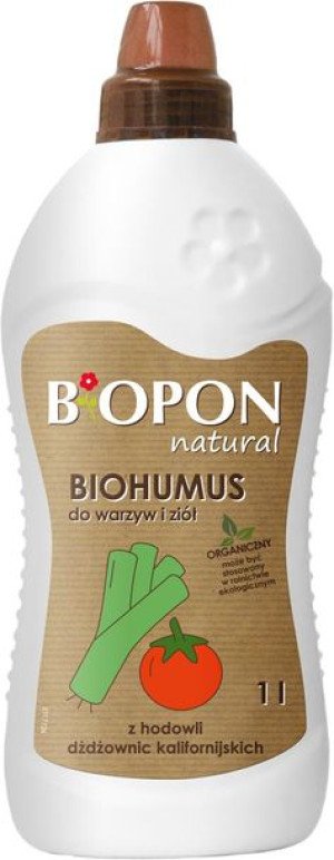 BIOPON Biohumus do warzyw i ziół 1L