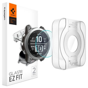 Szkło hartowane SPIGEN GLAS.TR "EZ-FIT" 2-PACK GARMIN FENIX 7