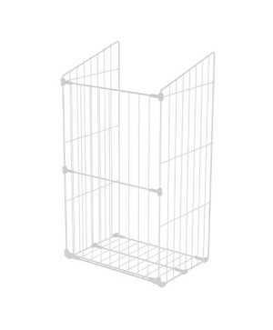 Kosz na bieliznę W-8201 pranie do szafki 50cm, do zabudowy, biały
