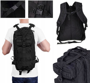 Duży Taktyczny Plecak Survivalowy Turystyczny 30l