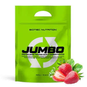 Odżywka Węglowodanowo-Białkowa Scitec Nutrition Jumbo 6600g Truskawka