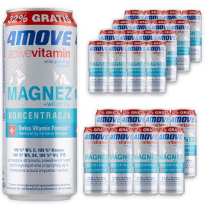 4Move Active Vitamin Koncentracja 330 ml x 24 sztuki